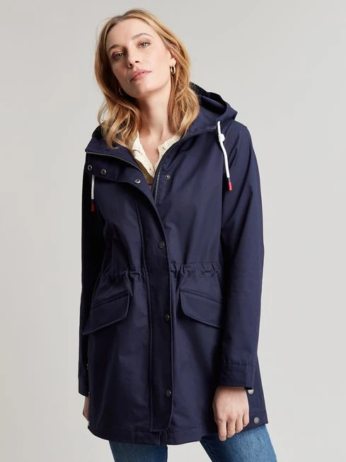 Joules Padstow Raincoat Navy 5 Joules Padstow Raincoat Navy - Image 3
