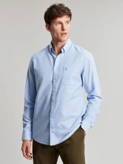 Joules Oxford Classic Fit Long Sleeve Shirt Blue 7 Joules Oxford Classic Fit Long Sleeve Shirt Blue -Home Tools And Supplies Store 342809s2