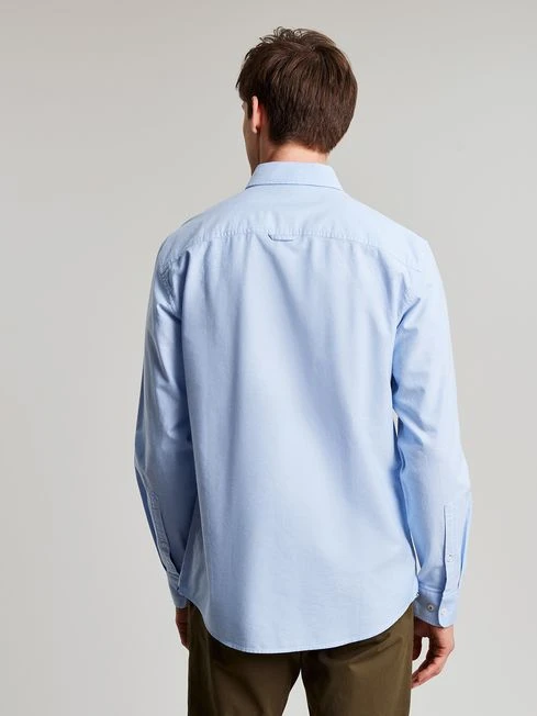 Joules Oxford Classic Fit Long Sleeve Shirt Blue 4 Joules Oxford Classic Fit Long Sleeve Shirt Blue - Image 2