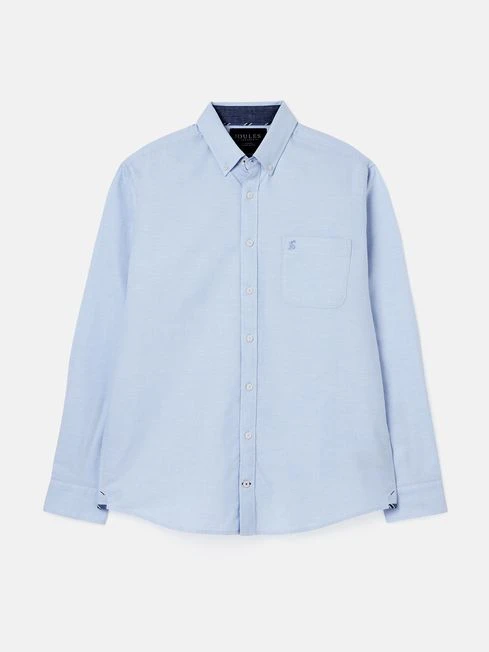 Joules Oxford Classic Fit Long Sleeve Shirt Blue 3 Joules Oxford Classic Fit Long Sleeve Shirt Blue