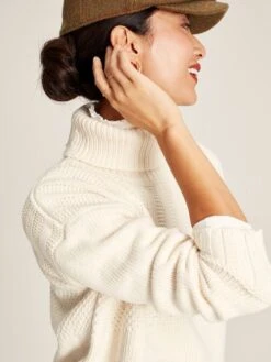 Joules Joyce Cream Roll Neck Jumper -Home Tools And Supplies Store 402913s4