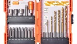 Tactix Drill &amp; Bit Set 20 Piece