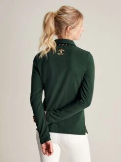 Joules Ashley Blue Long Sleeve Polo Shirt -Home Tools And Supplies Store 605344s2 1