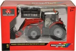 Britain's 1:32 Massey Ferguson 6616 Tractor With Front Loader Kids Toy
