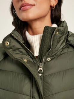Joules Pembury Coat In Khaki Green -Home Tools And Supplies Store 820034s4