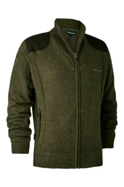 Deerhunter CARLISLE STORM LINED CARDIGAN DARK ELM