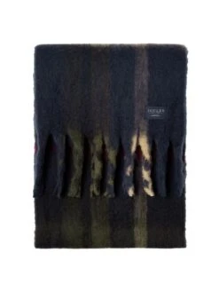 Joules Folley Blue Heavy Brushed Scarf -Home Tools And Supplies Store D26770s5