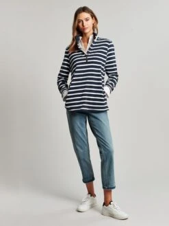 Joules Pip Stripe Blue Sweatshirt -Home Tools And Supplies Store D74392s3