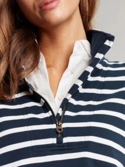 Joules Pip Stripe Blue Sweatshirt -Home Tools And Supplies Store D74392s4