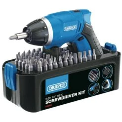 Draper Storm Force Cordless Li-Ion Screwdriver Kit (3.6V)