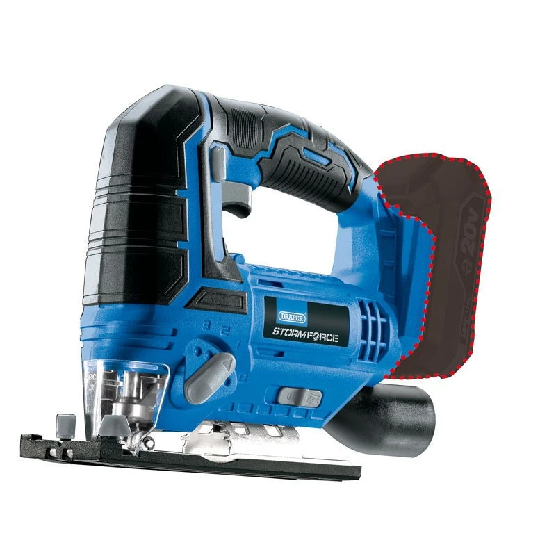 Draper Storm Force 20V Cordless Jigsaw - 89477 3 Draper Storm Force 20V Cordless Jigsaw - 89477