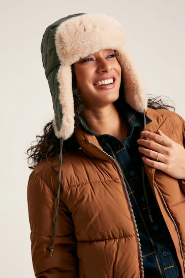 JOULES EIRE TRAPPER HAT GREEN M-L 3 JOULES EIRE TRAPPER HAT GREEN M-L