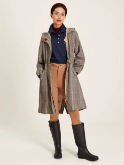 JOULES PACKABLE RAINCOAT CHECK