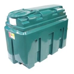 1200L Bunded Slimline Oil Tank With Gauge