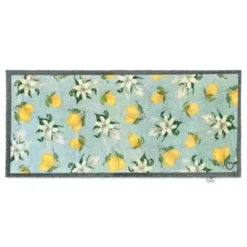 Lemons And Lilies Hug Rug Runner