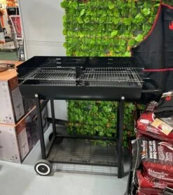 Half Barrel Charcoal BBQ