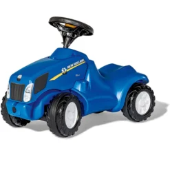 Toy Tractor | RollyMinitrac New Holland T6010 | Minitrac Tractor With Squeaky Horn