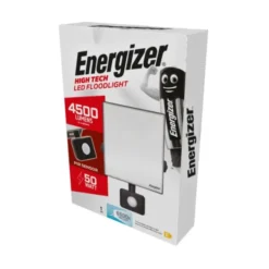 Energizer 50W IP44 LED PIR Floodlight - 4,500 Lumen - 6,000K