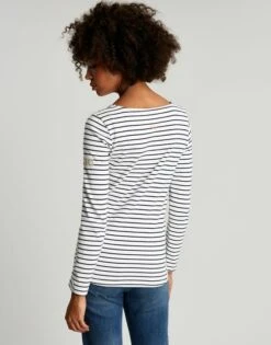 Joules Harbour Long Sleeve Jersey Top Cream Navy Striped 7 Joules Harbour Long Sleeve Jersey Top Cream Navy Striped -Home Tools And Supplies Store download 13