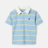 Joules Polo Shirt Blue Stripe