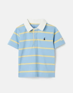 Joules Polo Shirt Blue Stripe