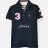 Navy / Green / Pink Beaufort Polo Shirt By Joules