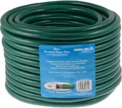 Green Jem Braided Hose Pipe 12.5mm X 30m