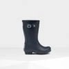 Hunter Original Kids Wellington Boots Navy
