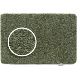 Hug Rug Plain Sage Green Eco Genetics Barrier Mat 50cm X 75cm