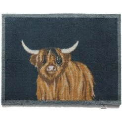 Hug Rug Highland 1 - Highland Cow Barrier Mat 65cm X 85cm