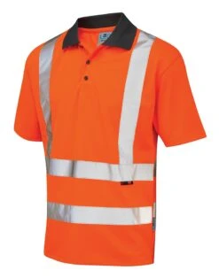 Hi-Visibility Coolviz Polo Shirt Orange