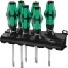Wera Kraftform 334/355/6 Screwdriver Set (6 Piece)