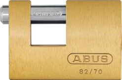 ABUS Monobloc 82 Brass Shutter Lock