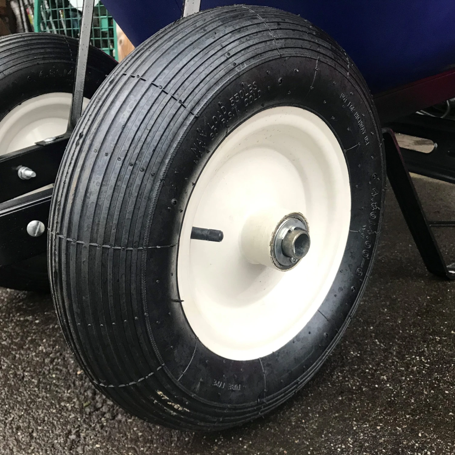 Pneumatic Wheelbarrow Tyre And Wheel To Fit TC3080D/PL 4 Pneumatic Wheelbarrow Tyre And Wheel To Fit TC3080D/PL - Image 2