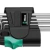 Wera 3950/9 Hex-Plus Stainless 1 Metric L-key Set -Home Tools And Supplies Store p 6 4 6 4 6464 Wera 39509 Hex Plus Stainless 1 Metric L key set