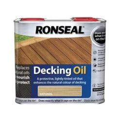 Ronseal Decking Oil Natural 2.5L
