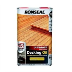 Ronseal Ultimate Decking Oil Natural Pine 5L