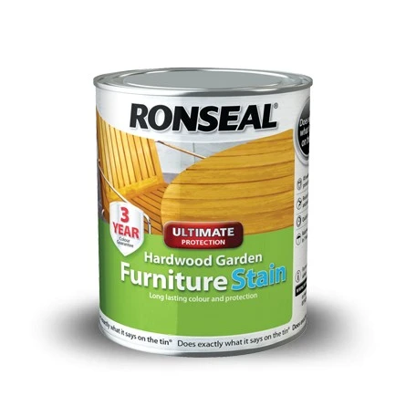 Ronseal Ultimate Garden Furniture Stain Clear Natural Matt 750ml 3 Ronseal Ultimate Garden Furniture Stain Clear Natural Matt 750ml