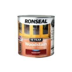 Ronseal 10 Year Mahogany Woodstain Satin 750ml