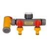 Hozelock Flowmax 3 Way Tap Connector -Home Tools And Supplies Store p 6 7 1 9 6719 Hozelock Flowmax 3 Way Tap Connector