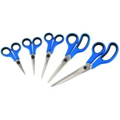 Draper Soft Grip Household Scissor Set (5 Piece)
