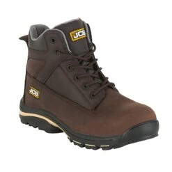 JCB Workmax Safety Boots Brown