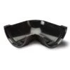 Polypipe 150mm Half Round 90 Angle Gutter Band, Black -Home Tools And Supplies Store p 8 6 2 1 8621 Polypipe 150mm Half Round 90o Angle Gutter Band