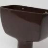 Polypipe 68mm Round Down Pipe Hopper Head, Brown