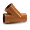 Polypipe 110mm Underground 45 Double Socket Equal Junction, Terracotta -Home Tools And Supplies Store p 8 8 6 1 8861 Polypipe 110mm Underground 45° Double Socket Equal Junction Terracotta