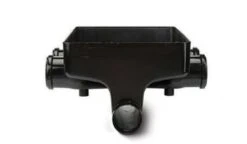 Polypipe 610mm X 410mm Rectangular Inspection Chamber Base, 110mm Outlets