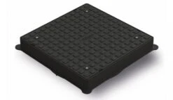 Polypipe 460mm Square Underground Drainage Cover &amp; 65mm Deep Frame