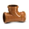Polypipe 160mm 87.5 Equal Junction Triple Socket