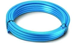 Polypipe 25mm MDPE Water Service Coil Pipe, Blue