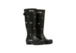 Joules Bugs Printed Wellies With Adjustable Back Gusset